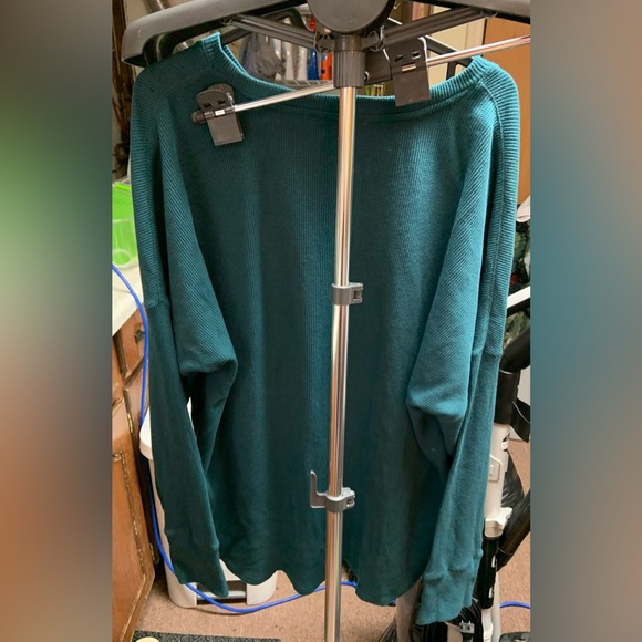 Ladies XL Dalia Waffle Long Sleeve - Picture 2 of 3